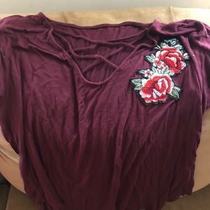 Crisscross in the front, both In good shape.